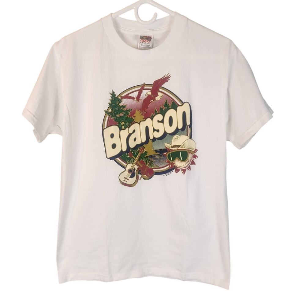 Excellent Condition Vintage 1996 Branson Puff Print T men's medium